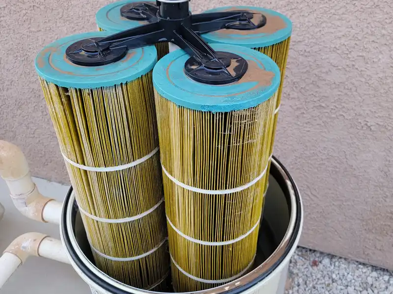 Filter Cleaning — Before